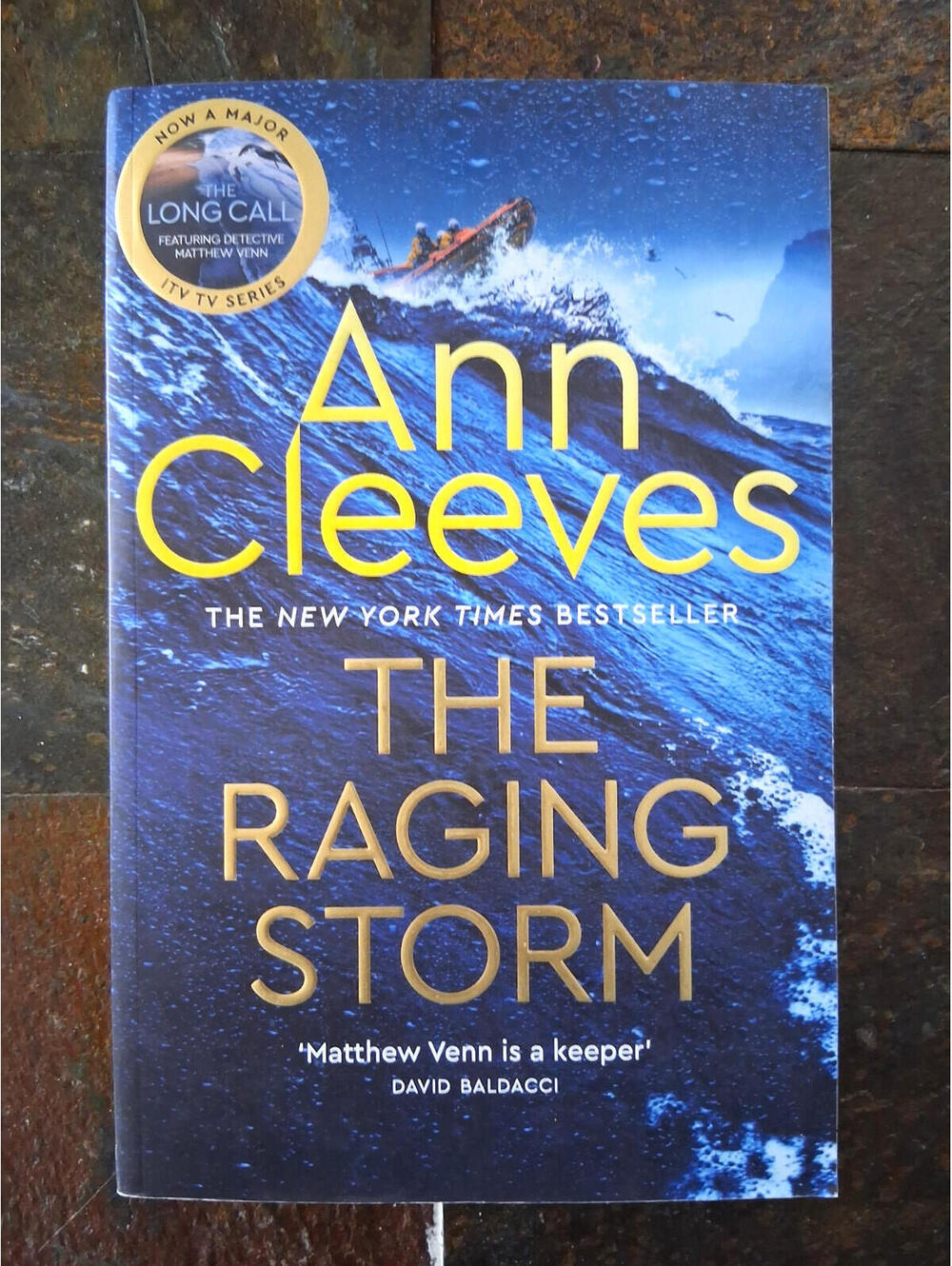 The Raging Stom By Ann Cleeves, PAPERBACK Very Good